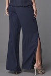 Double Georgette High Slit Pant