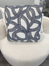 Jet Set Navy Square Pillow - 24x24