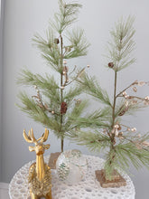 Golden Sitting Deer w/Floral Wreath