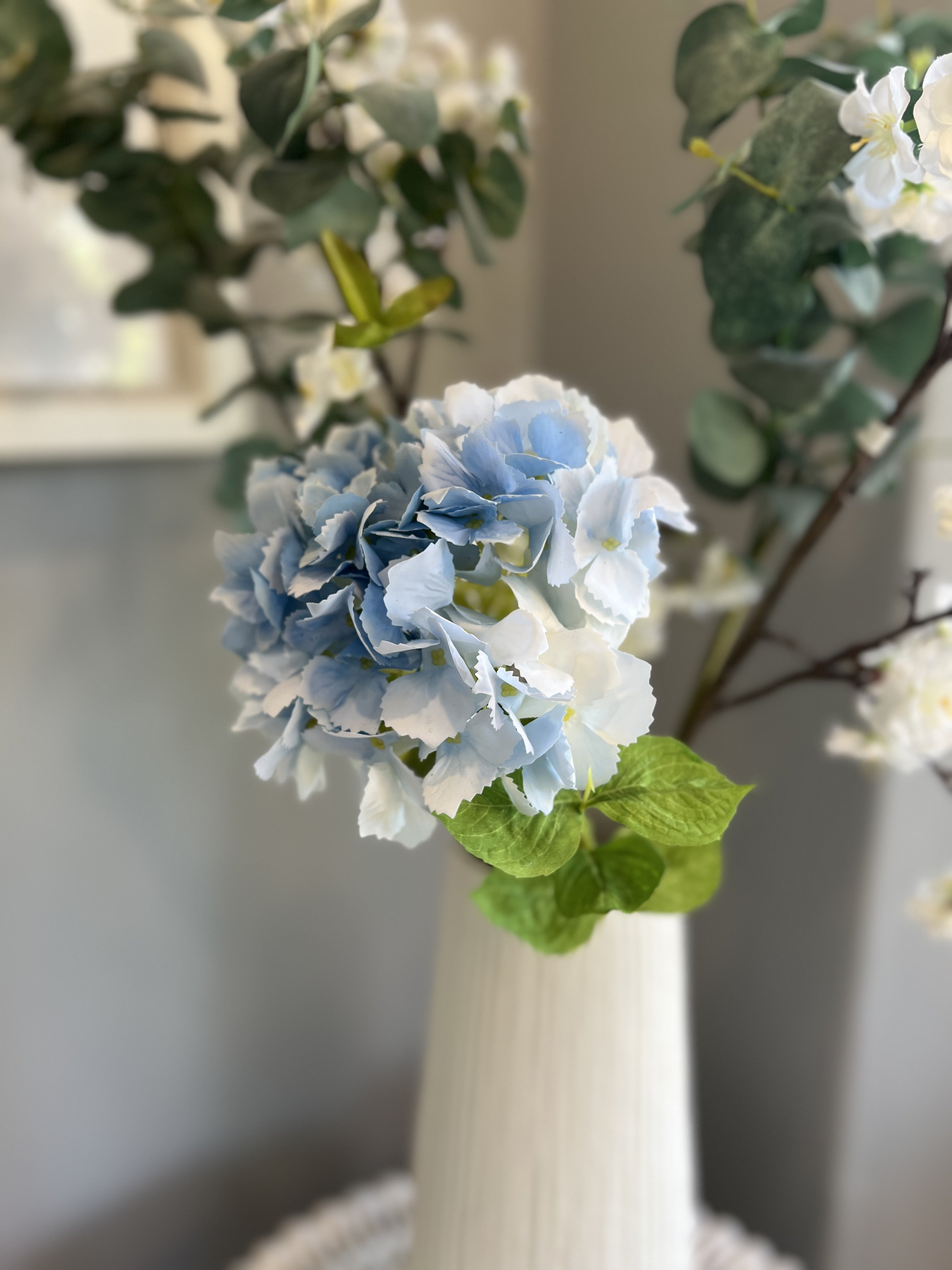 Blue Hydrangea Stem 20