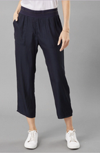 D-Satin Cropped Jogger (Nightwatch)