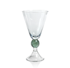 Cassis Vintage Stem Glass - Light Blue