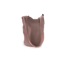 Crochet Body Bag - Soft Pink