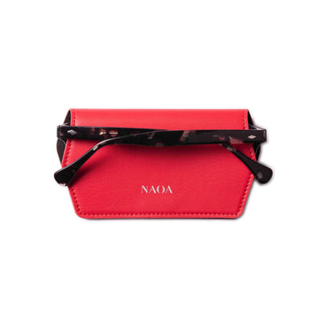 Slim Glasses Case - Red