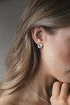 Sunrise Earrings ( Silver )