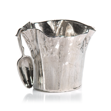 Artisan Aluminum Ice Bucket with Scoop