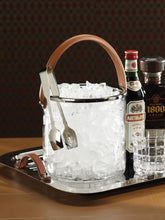 Equestrian Ice Bucket Leather