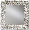 Oyster Shell Mirror 24"H x 7"D x 24"W