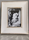 Marchesa White w/ Silver 5" x 7"  Picture Frame