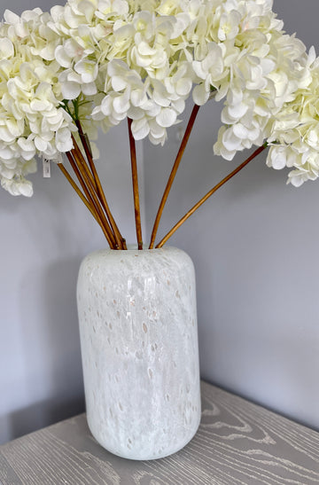 Speckled Glass Vase - Beige 13