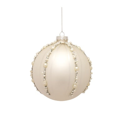 Glass Ball Ornament- 4.25