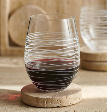 Solis Stemless Wine Glass