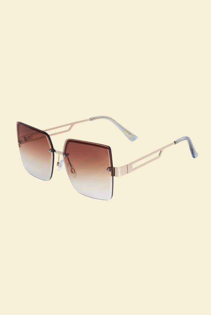 Dahlia - Gold Sunglasses