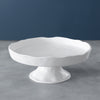 VIDA Nube Round Pedestal Cake Plate (White)