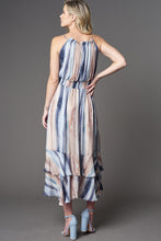 Watercolor Stripe Prairie Dress