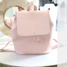 Copperfield Drawstring Backpack- Blush