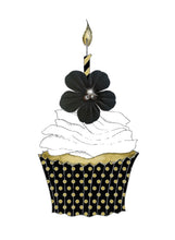Swanky Sweet Cupcake- Birthday Card