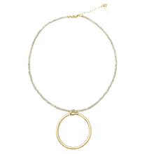 Circle of Love Labradorite Necklace