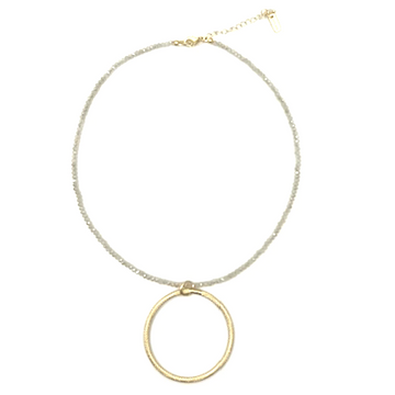 Circle of Love Labradorite Necklace